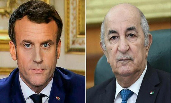 Communication téléphonique entre le Président Tebboune et son homologue français