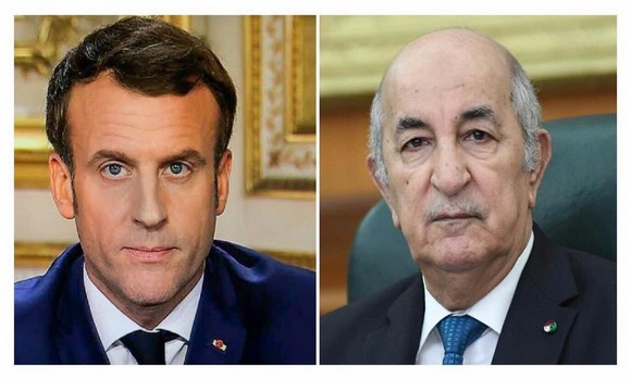 Entretien téléphonique entre le président de la République et son homologue français