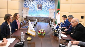 Le Ministre Ahmed Attaf reçoit la Présidente du CICR: La situation tragique à Gaza et la cause palestinienne en tête des priorités de l’Algérie au Conseil de sécurité des Nations Unies