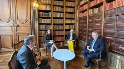 L’Ambassadeur d’Algérie rencontre le Président de la Bibliothèque nationale de France