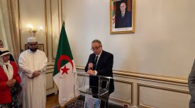 L’Ambassadeur d’Algérie préside une cérémonie à l’occasion de la Fête de l’indépendance et de la jeunesse
