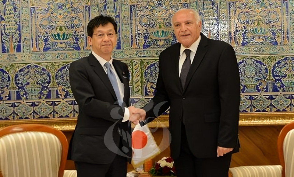 Attaf reçoit le Vice-Ministre parlementaire des Affaires étrangères du Japon