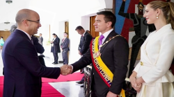 Chargé par le président de la République, M. Chaib participe à la cérémonie d’investiture du président de la République de l’Equateur