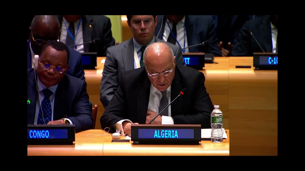 Discours du ministre d’État, ministre des Affaires étrangères, M. Ahmed Attaf, lors de la 7e session du Comité des dix de l’Union africaine sur la réforme du Conseil de sécurité