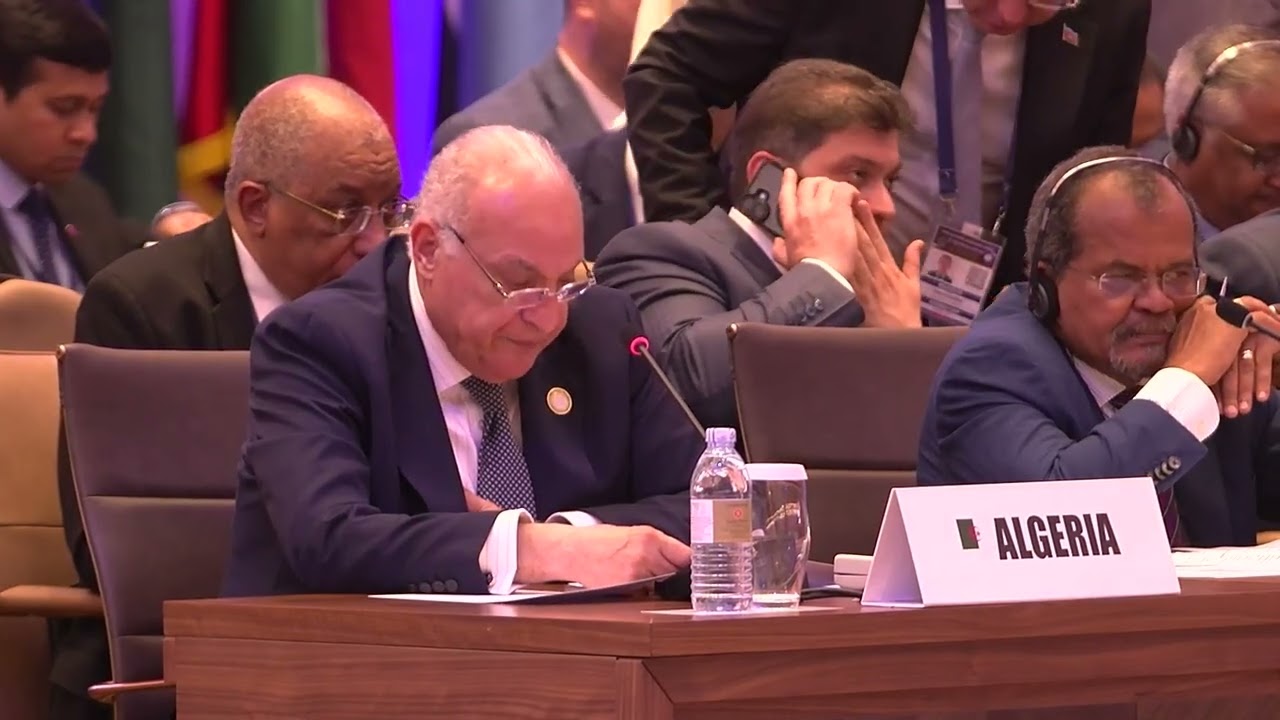 Discours de M. Ahmed Attaf, ministre d’État, ministre des Affaires étrangères, de la Communauté nationale à l’étranger et des Affaires africaines, lors de la Conférence du Mouvement des pays non alignés