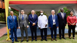 M. Attaf reçu par le président de la République d'Ouganda