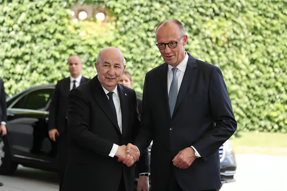 Le président de la République s&rsquo;entretient à Berlin avec le chancelier allemand