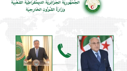 Attaf reçoit un appel téléphonique du Secrétaire général de la Ligue arabe